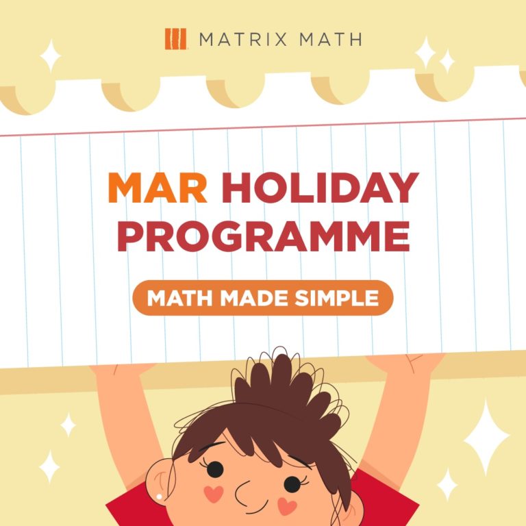 March Holiday Math Programme