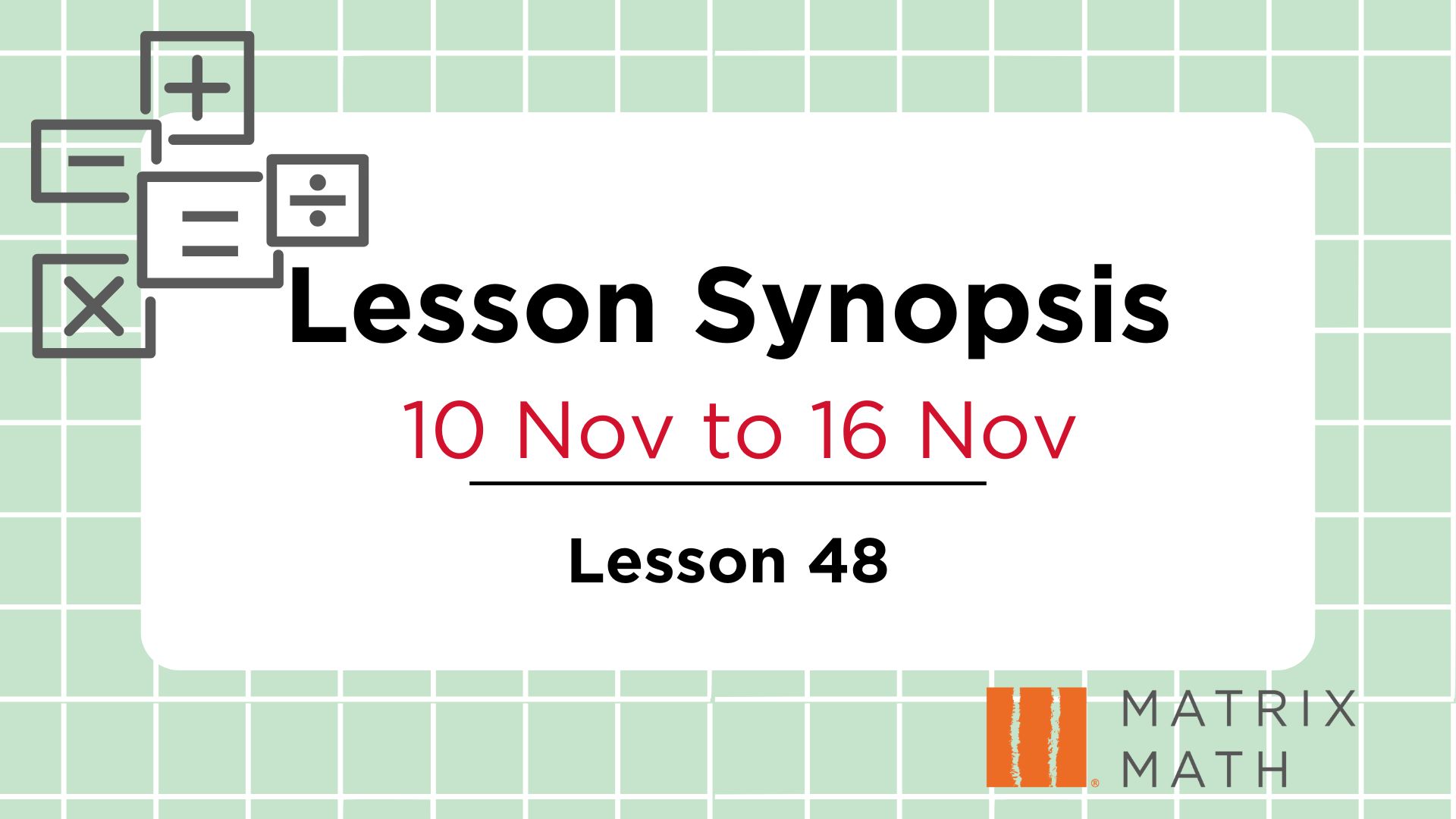 Best Math Tuition Singapore Lesson 48