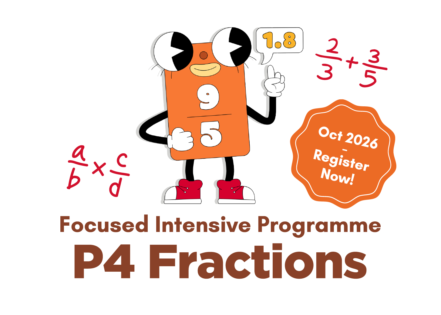 Primary 4 Fractions Intensive Lesson